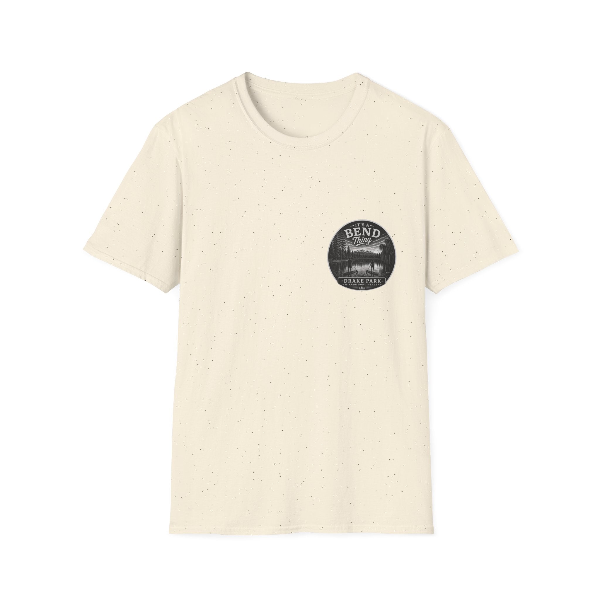 Bend, Oregon Drake Park T-Shirt — "It's a Bend Thing" Scenic Lake Tee