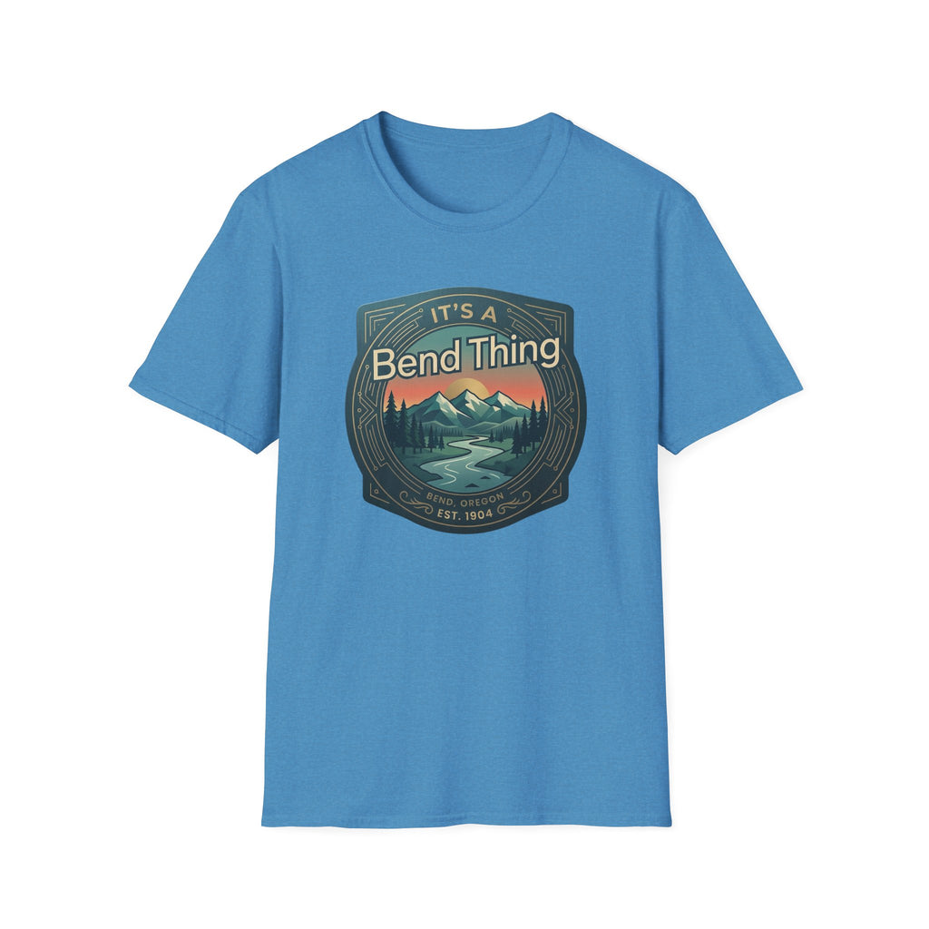 Bend Mountain Sunset Tee