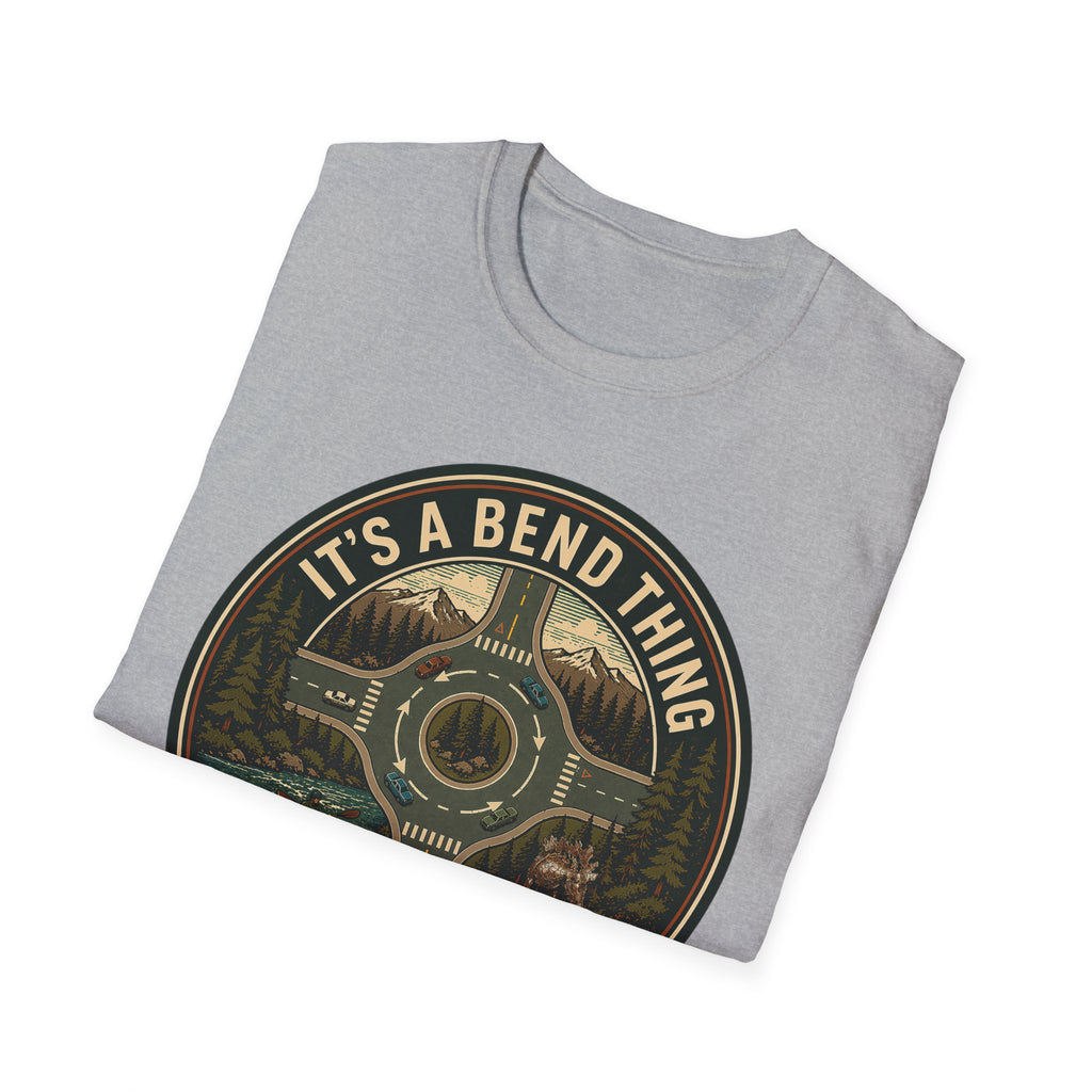 Bueno Homage to the Buckaroo — "It's a Bend Thing" Bend, Oregon Retro Graphic Tee