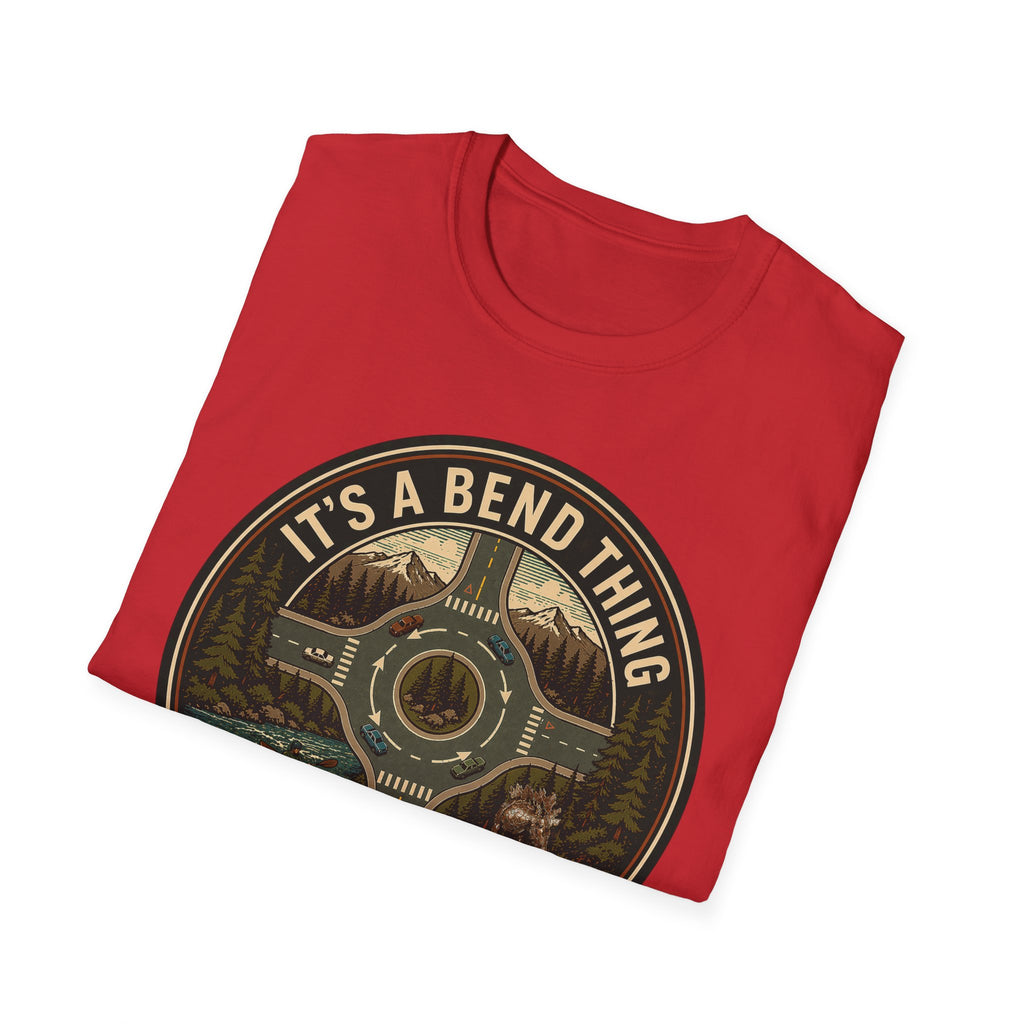 Bueno Homage to the Buckaroo — "It's a Bend Thing" Bend, Oregon Retro Graphic Tee