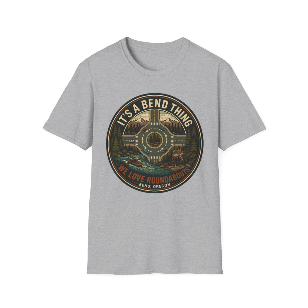 Bueno Homage to the Buckaroo — "It's a Bend Thing" Bend, Oregon Retro Graphic Tee