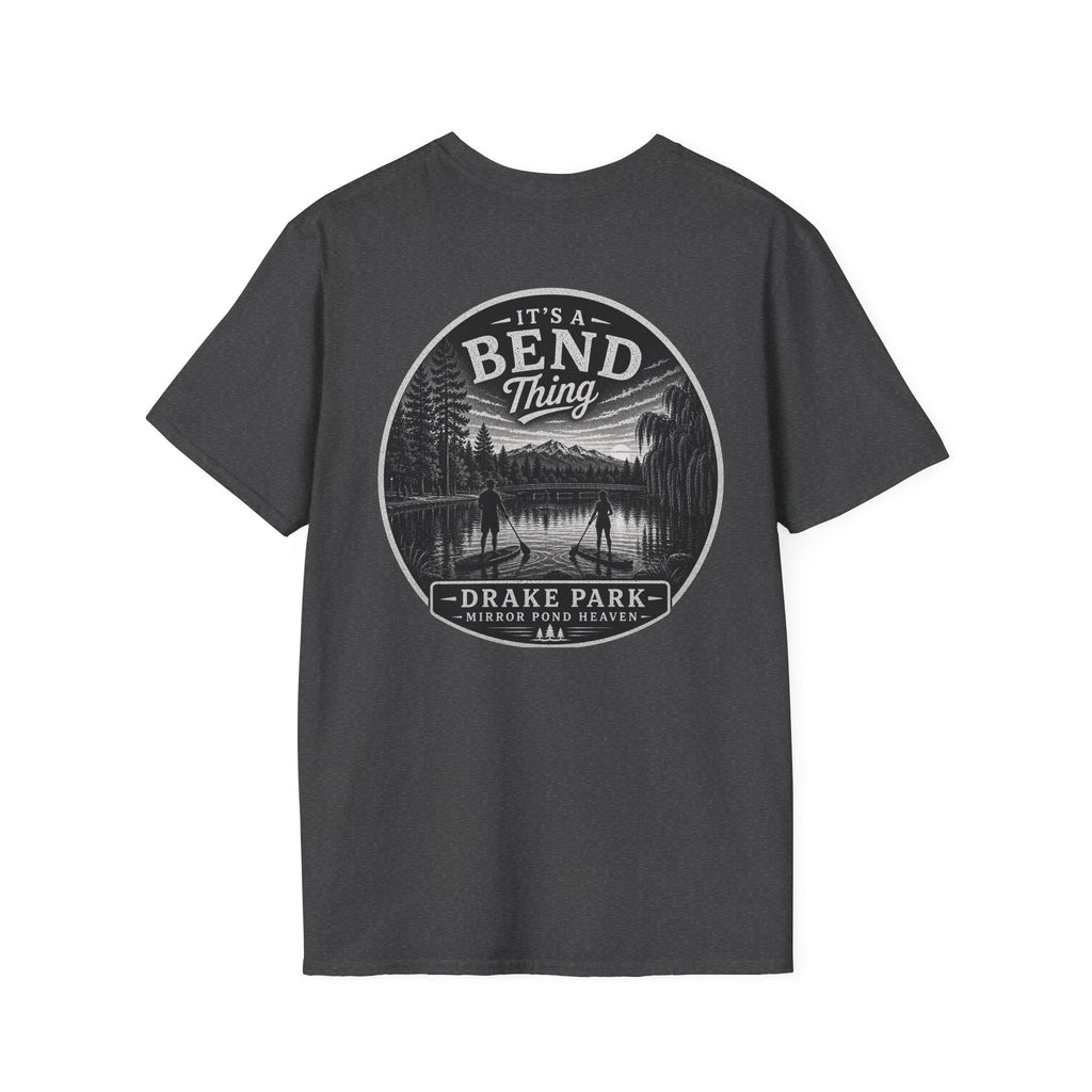 Bend, Oregon Drake Park T-Shirt — "It's a Bend Thing" Scenic Lake Tee