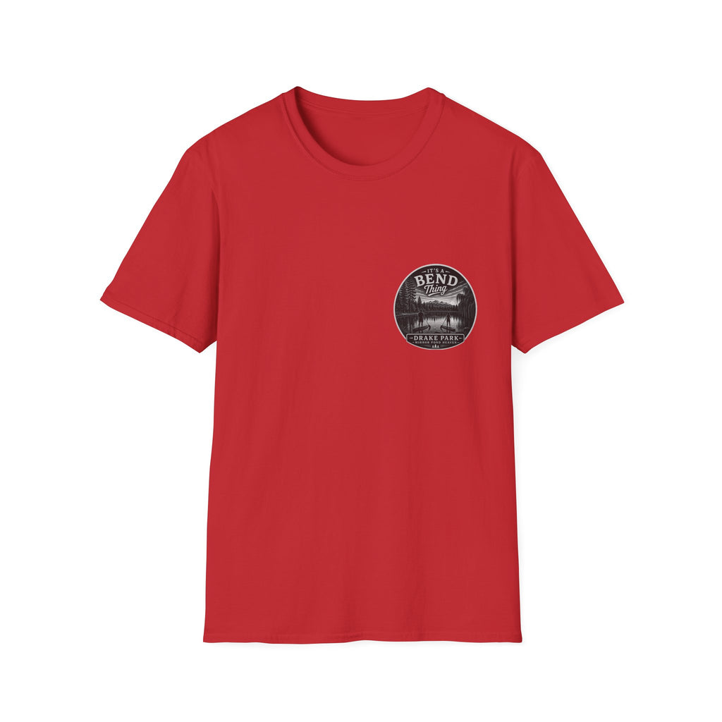 Bend, Oregon Drake Park T-Shirt — "It's a Bend Thing" Scenic Lake Tee