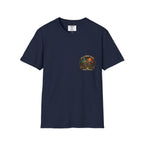 Vintage Sunset Cannabis Pocket T-Shirt