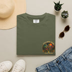 Vintage Sunset Cannabis Pocket T-Shirt