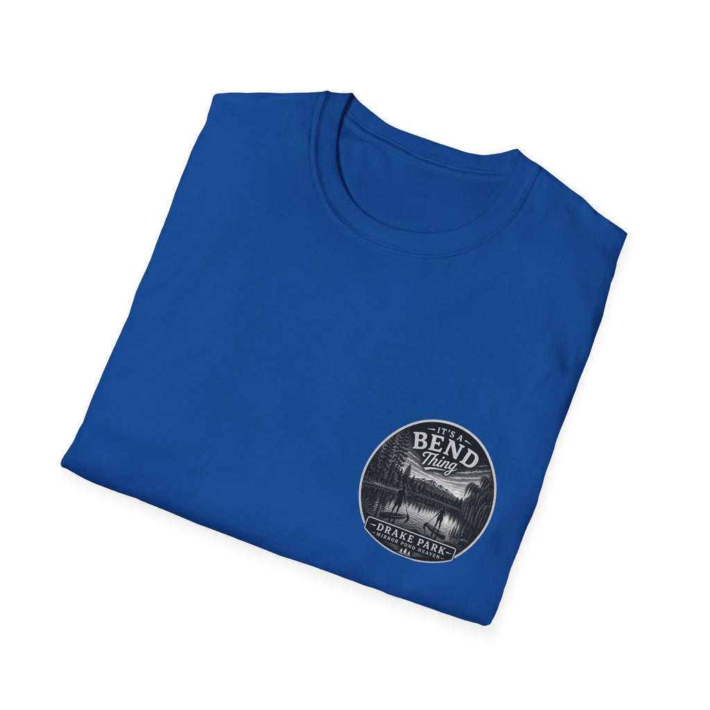 Bend, Oregon Drake Park T-Shirt — "It's a Bend Thing" Scenic Lake Tee