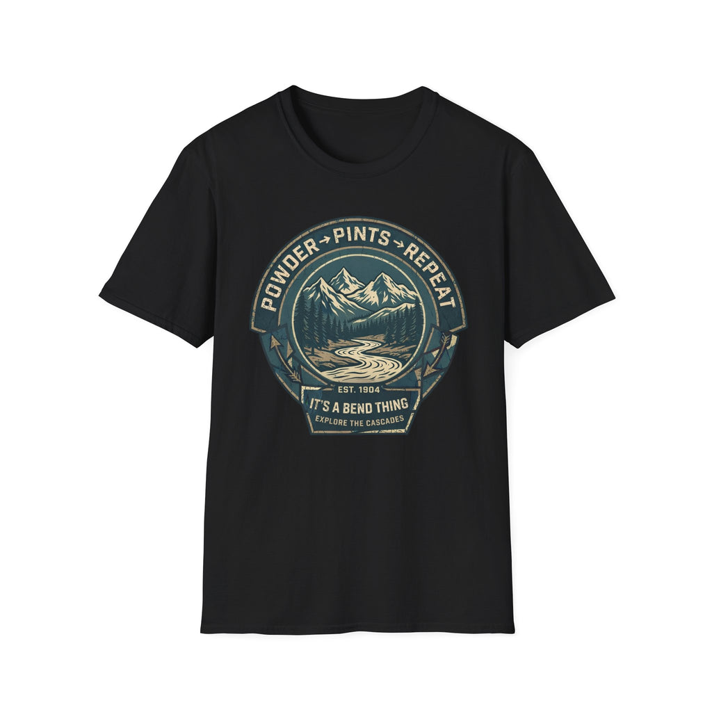 Powder • Pints • Repeat Tee