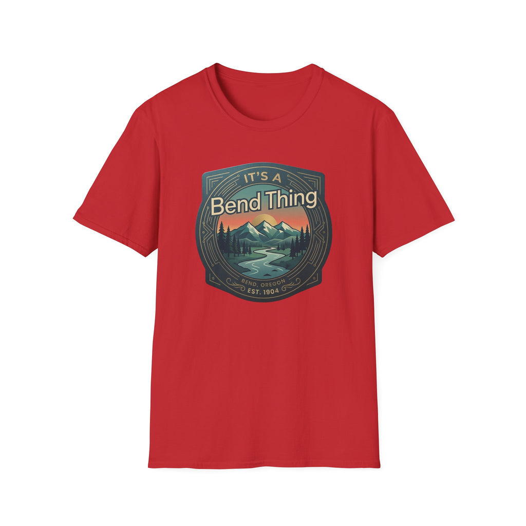 Bend Mountain Sunset Tee