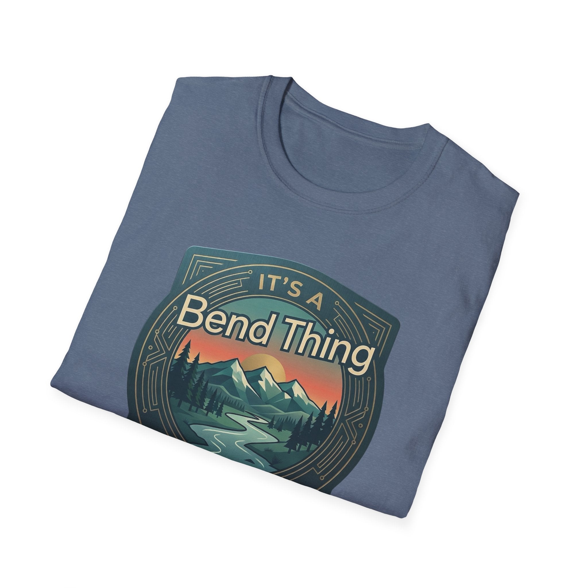 Bend Mountain Sunset Tee