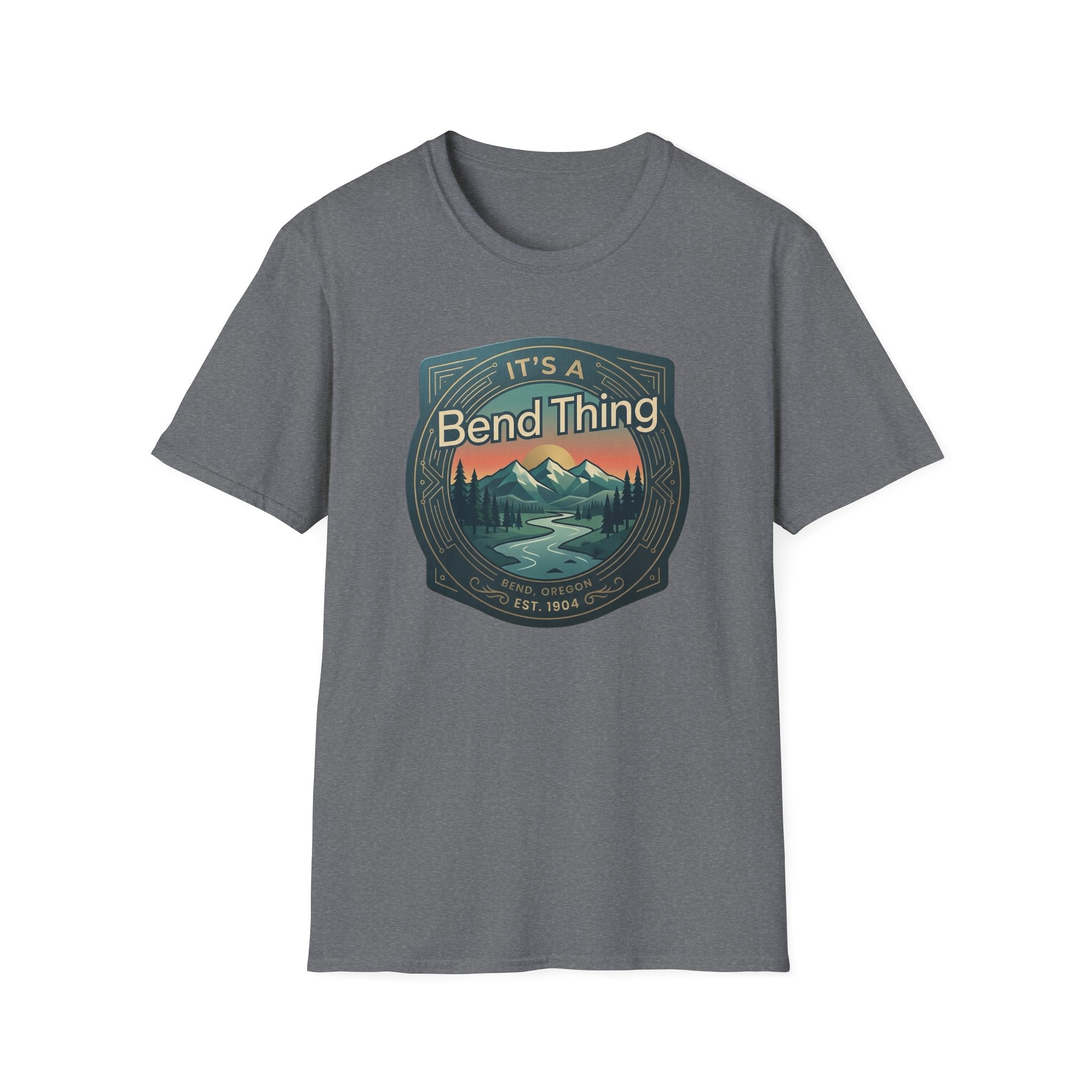 Bend Mountain Sunset Tee