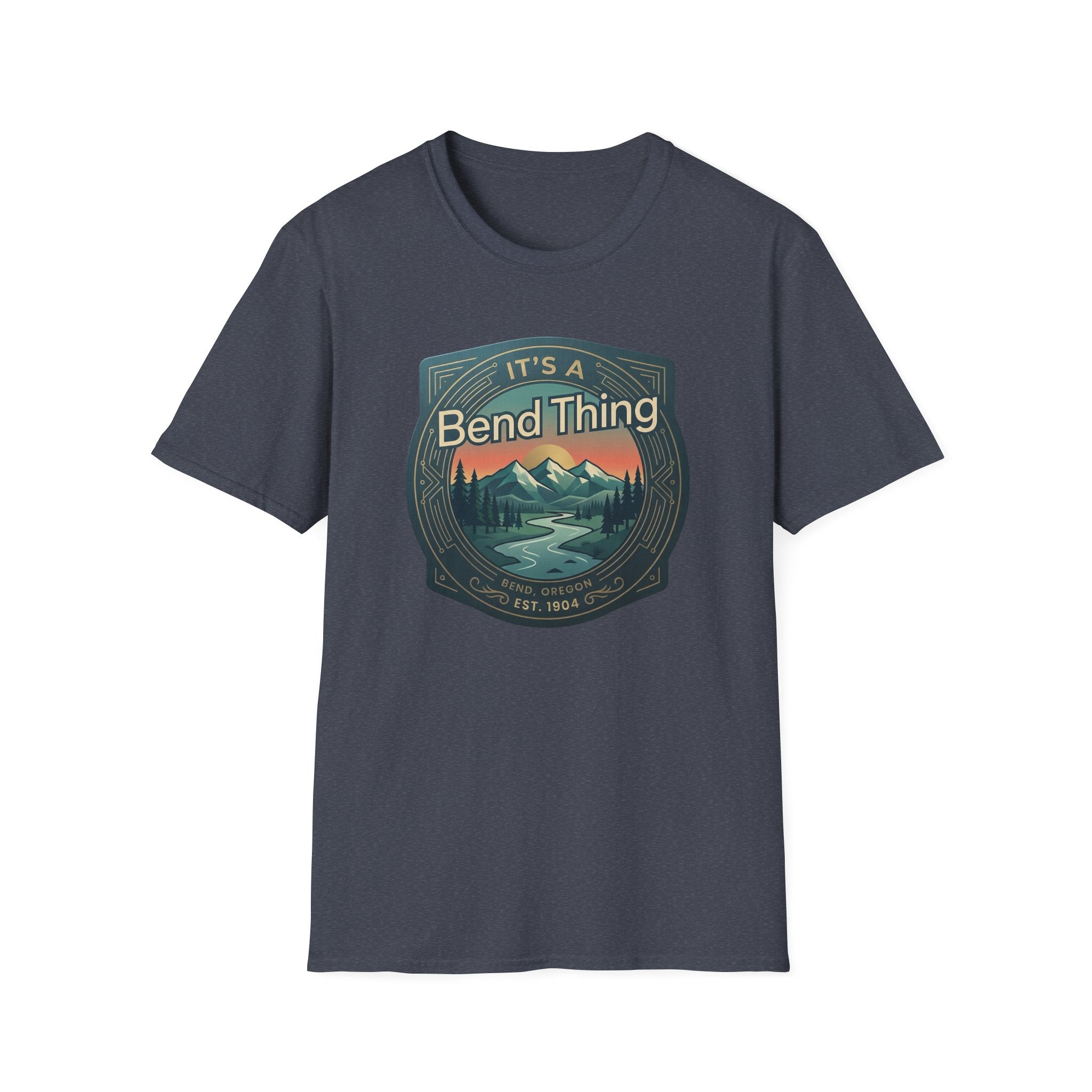 Bend Mountain Sunset Tee