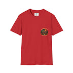 Vintage Sunset Cannabis Pocket T-Shirt