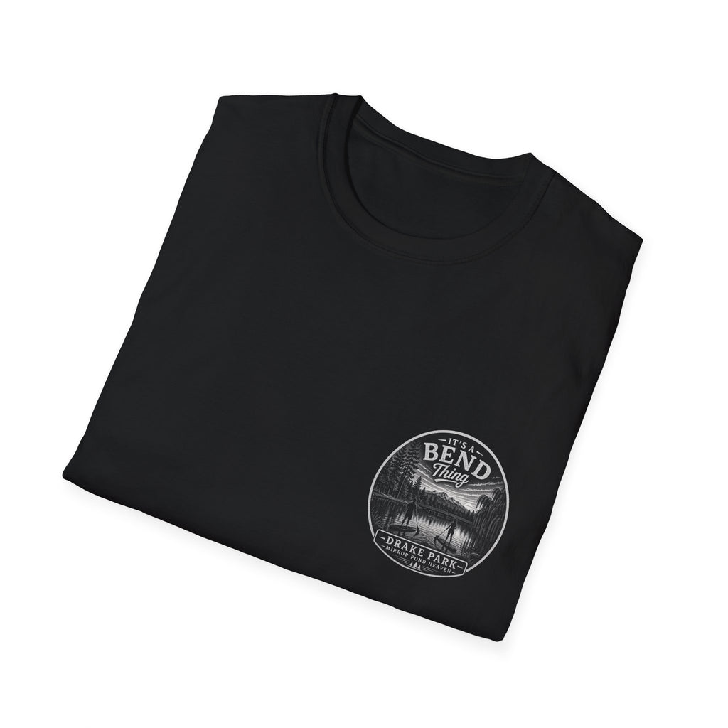 Bend, Oregon Drake Park T-Shirt — "It's a Bend Thing" Scenic Lake Tee