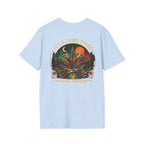 Vintage Sunset Cannabis Pocket T-Shirt