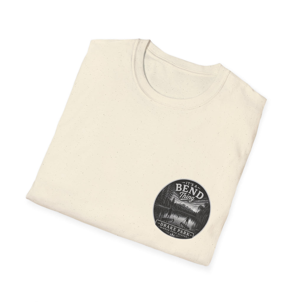 Bend, Oregon Drake Park T-Shirt — "It's a Bend Thing" Scenic Lake Tee