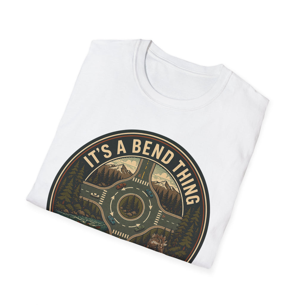 Bueno Homage to the Buckaroo — "It's a Bend Thing" Bend, Oregon Retro Graphic Tee