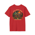 Vintage Sunset Cannabis Pocket T-Shirt