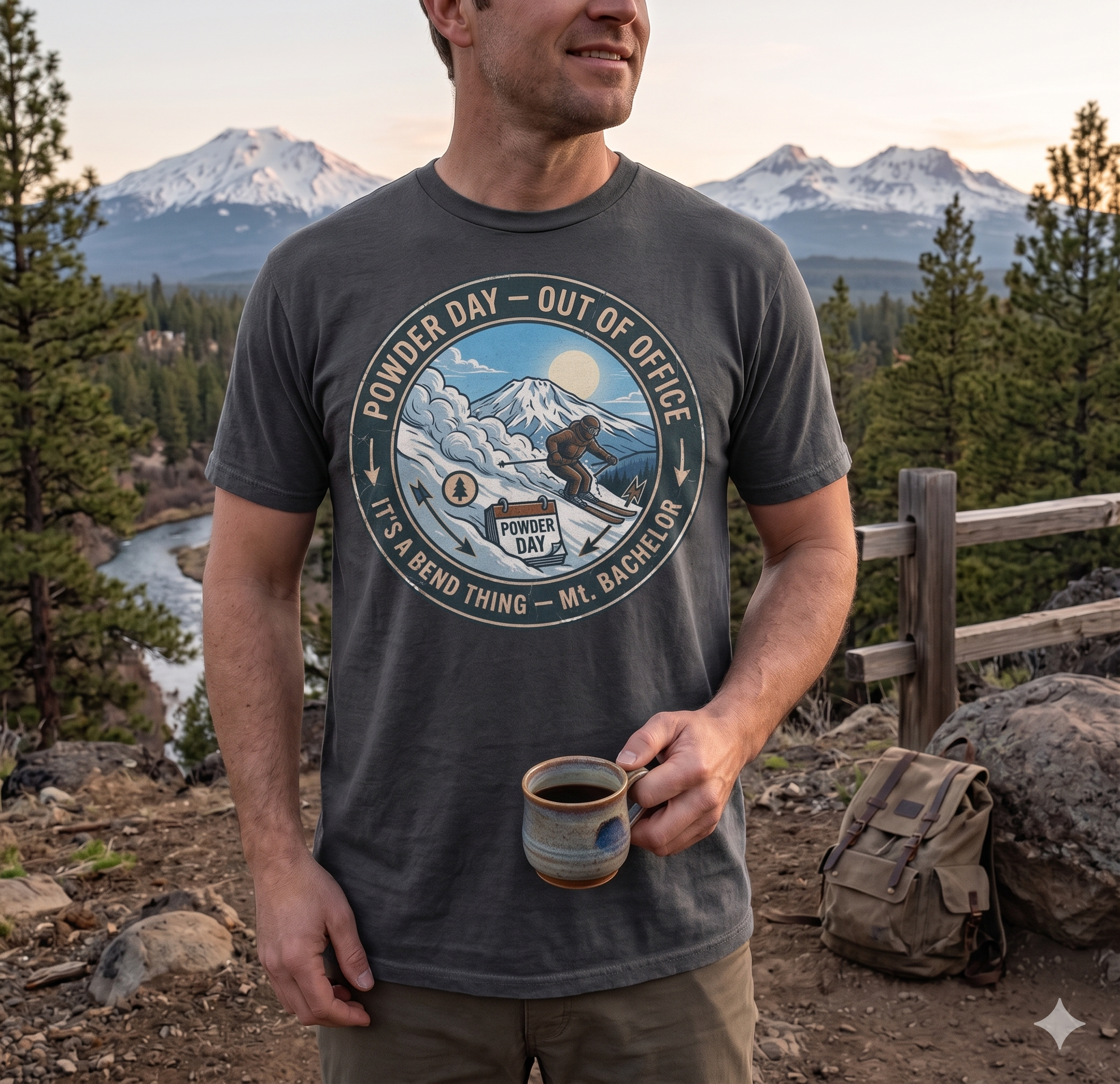 Out of Office Powder Tee