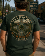 T-Shirt — "It's a Bend Thing: Crane Prairie" Fly Fishing Sunset Graphic Tee