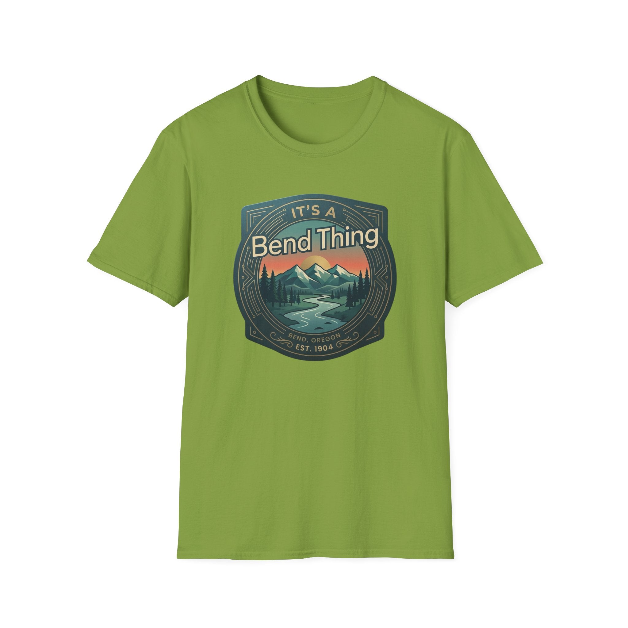 Bend Mountain Sunset Tee