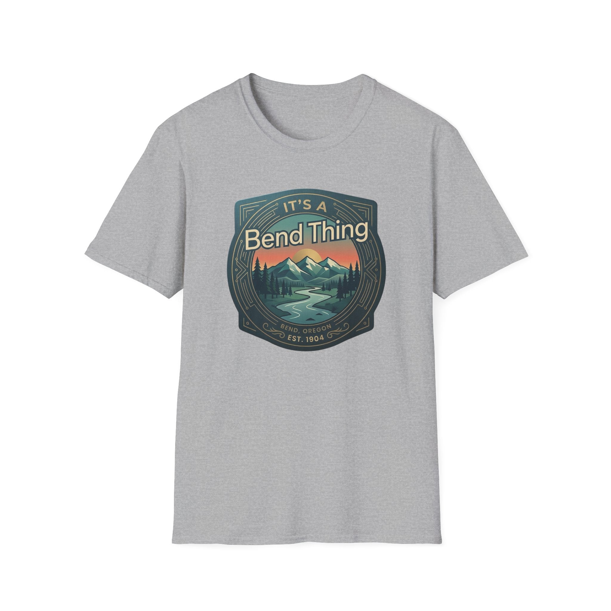 Bend Mountain Sunset Tee