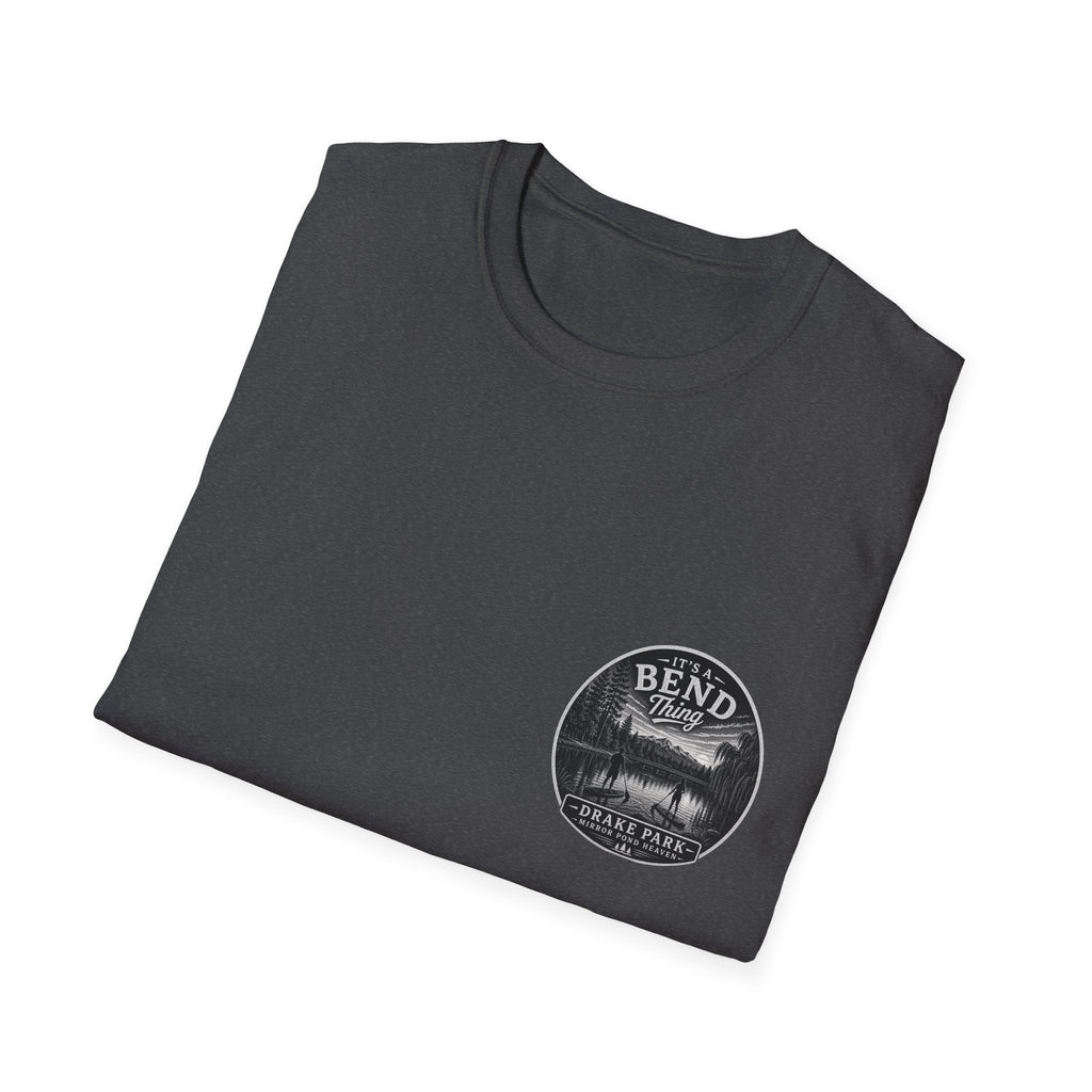 Bend, Oregon Drake Park T-Shirt — "It's a Bend Thing" Scenic Lake Tee