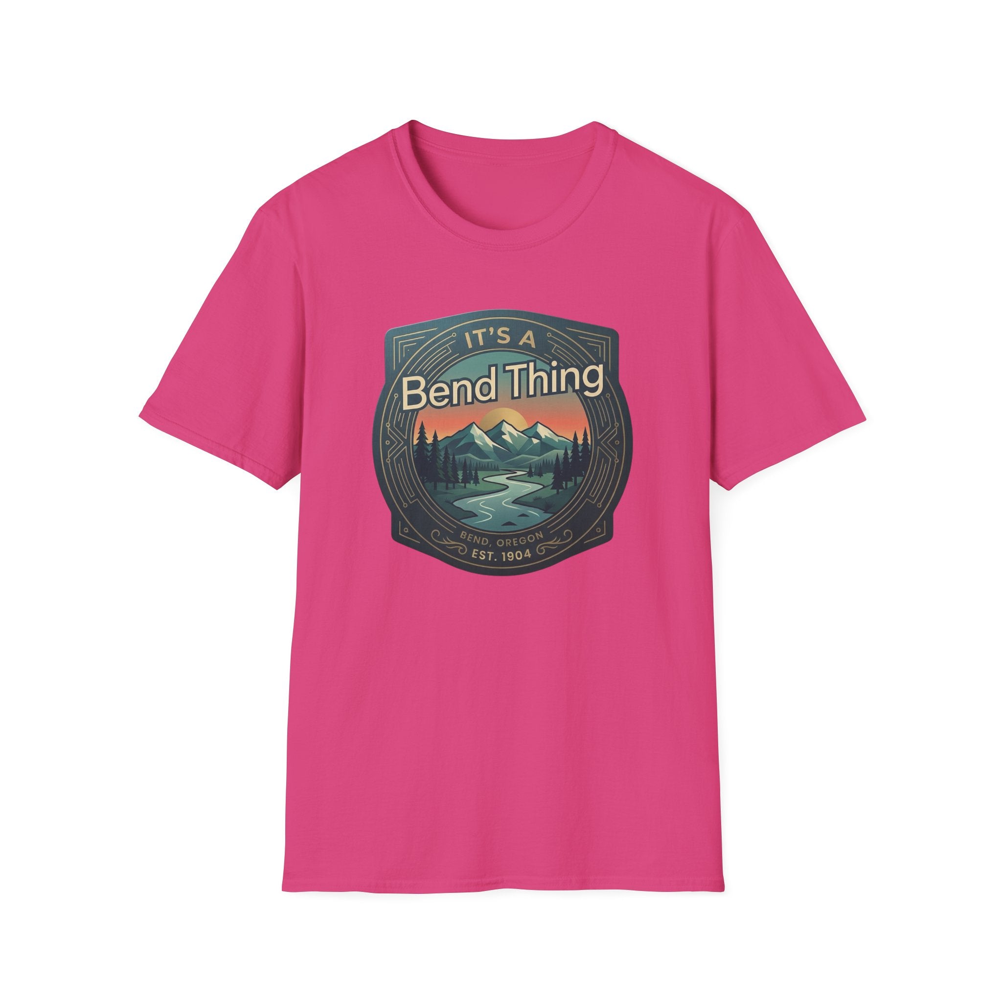 Bend Mountain Sunset Tee