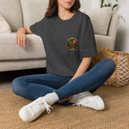 Vintage Sunset Cannabis Pocket T-Shirt