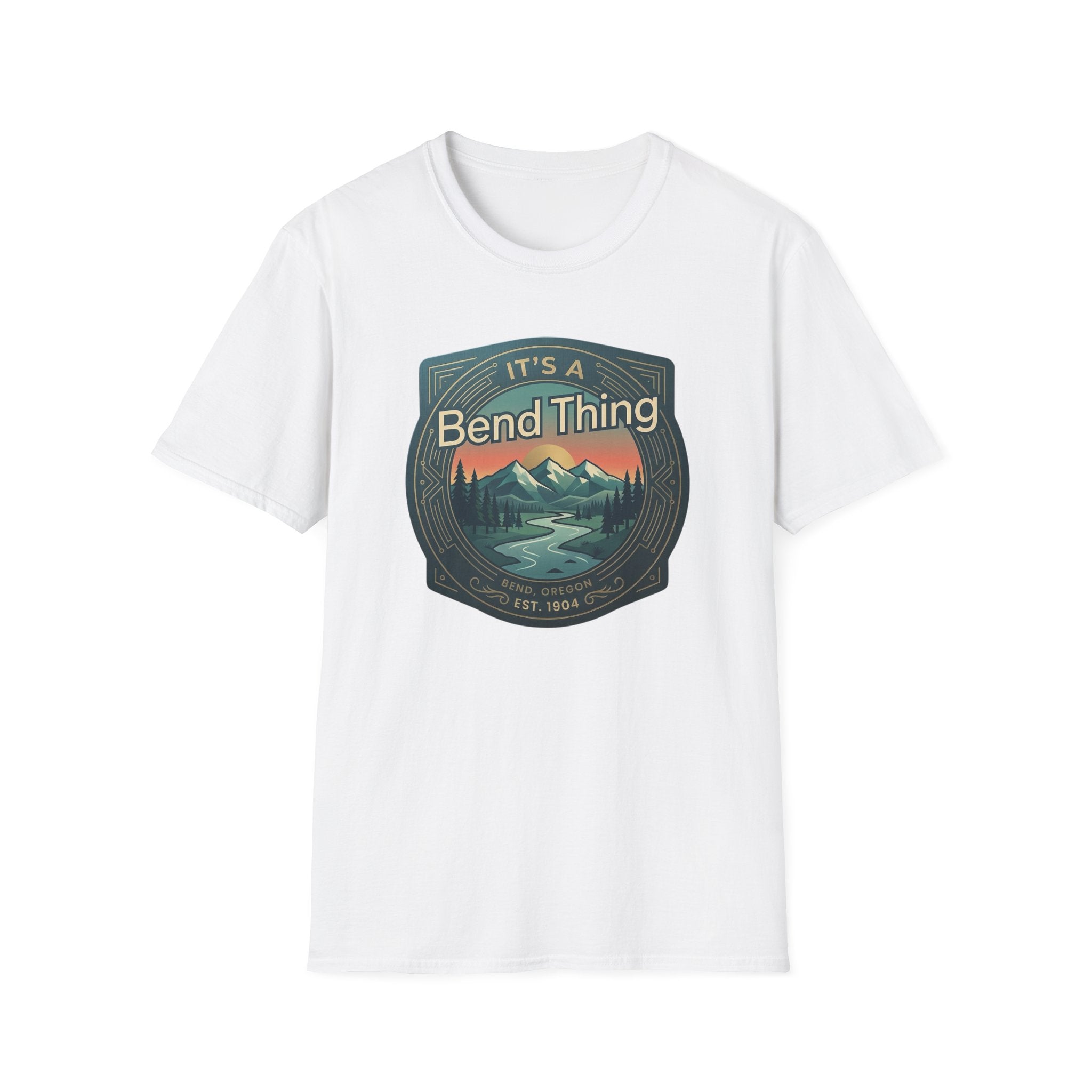 Bend Mountain Sunset Tee