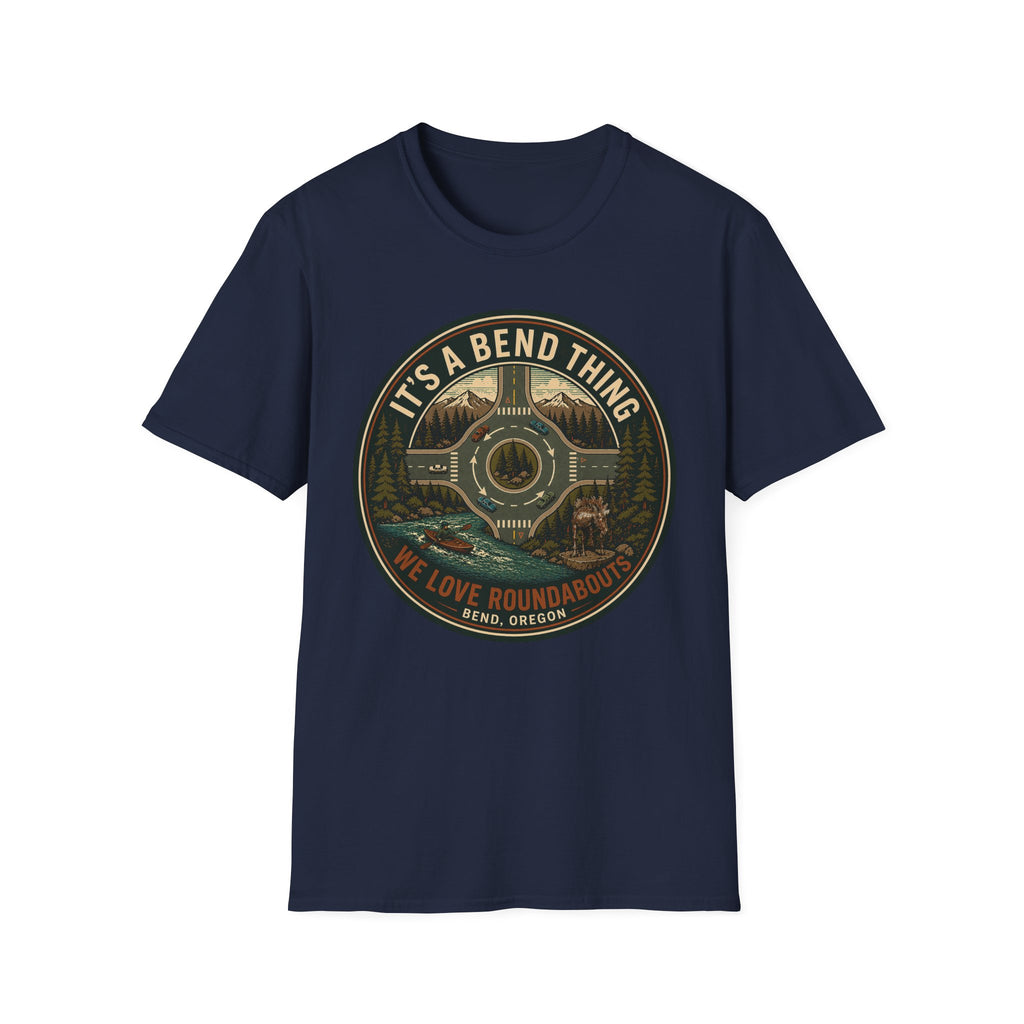Bueno Homage to the Buckaroo — "It's a Bend Thing" Bend, Oregon Retro Graphic Tee