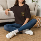 Vintage Sunset Cannabis Pocket T-Shirt