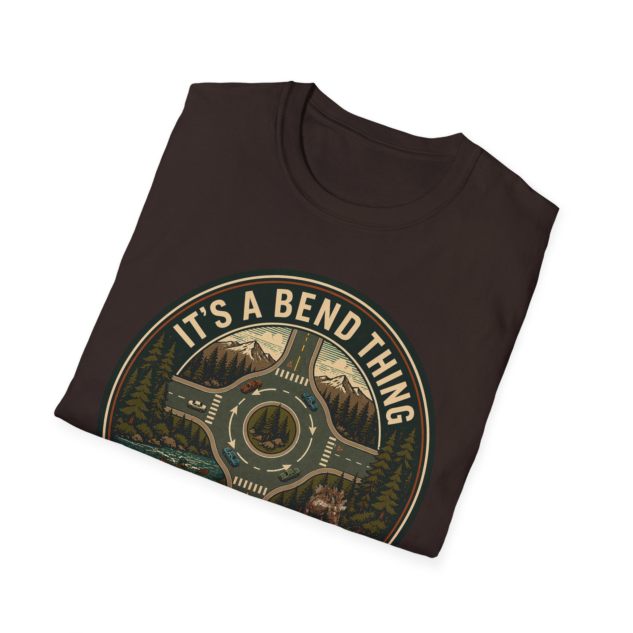 Bueno Homage to the Buckaroo — "It's a Bend Thing" Bend, Oregon Retro Graphic Tee