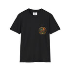 Vintage Sunset Cannabis Pocket T-Shirt