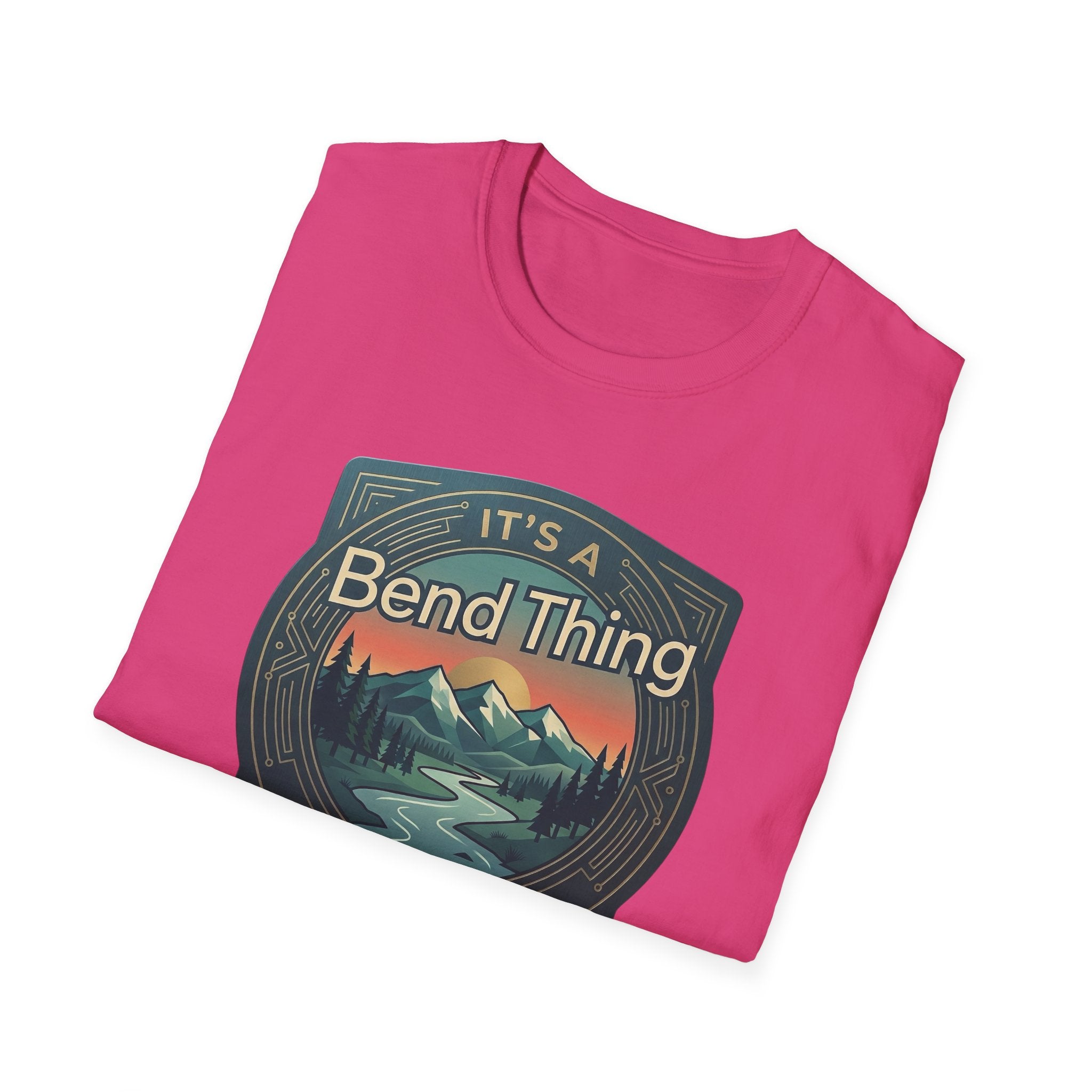 Bend Mountain Sunset Tee