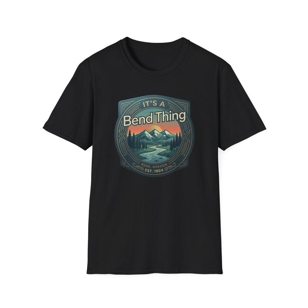 Bend Mountain Sunset Tee