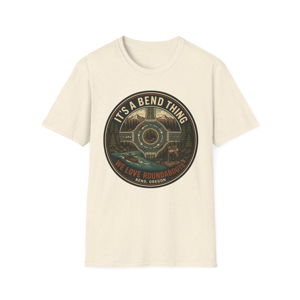 Bueno Homage to the Buckaroo — "It's a Bend Thing" Bend, Oregon Retro Graphic Tee