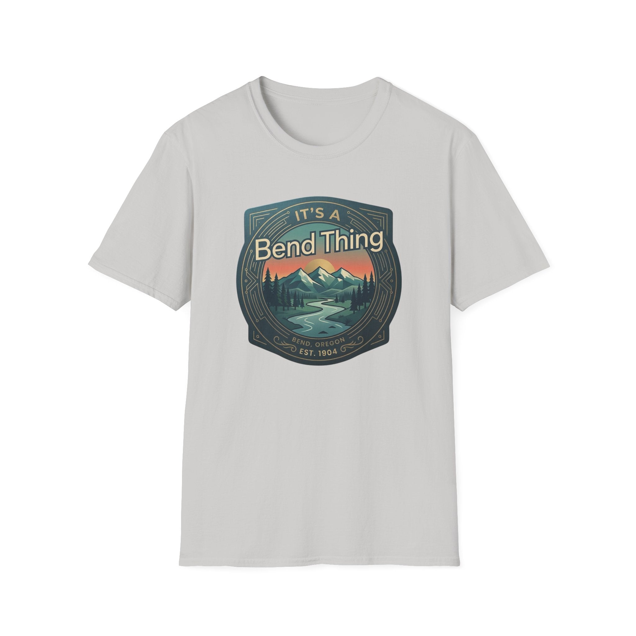 Bend Mountain Sunset Tee