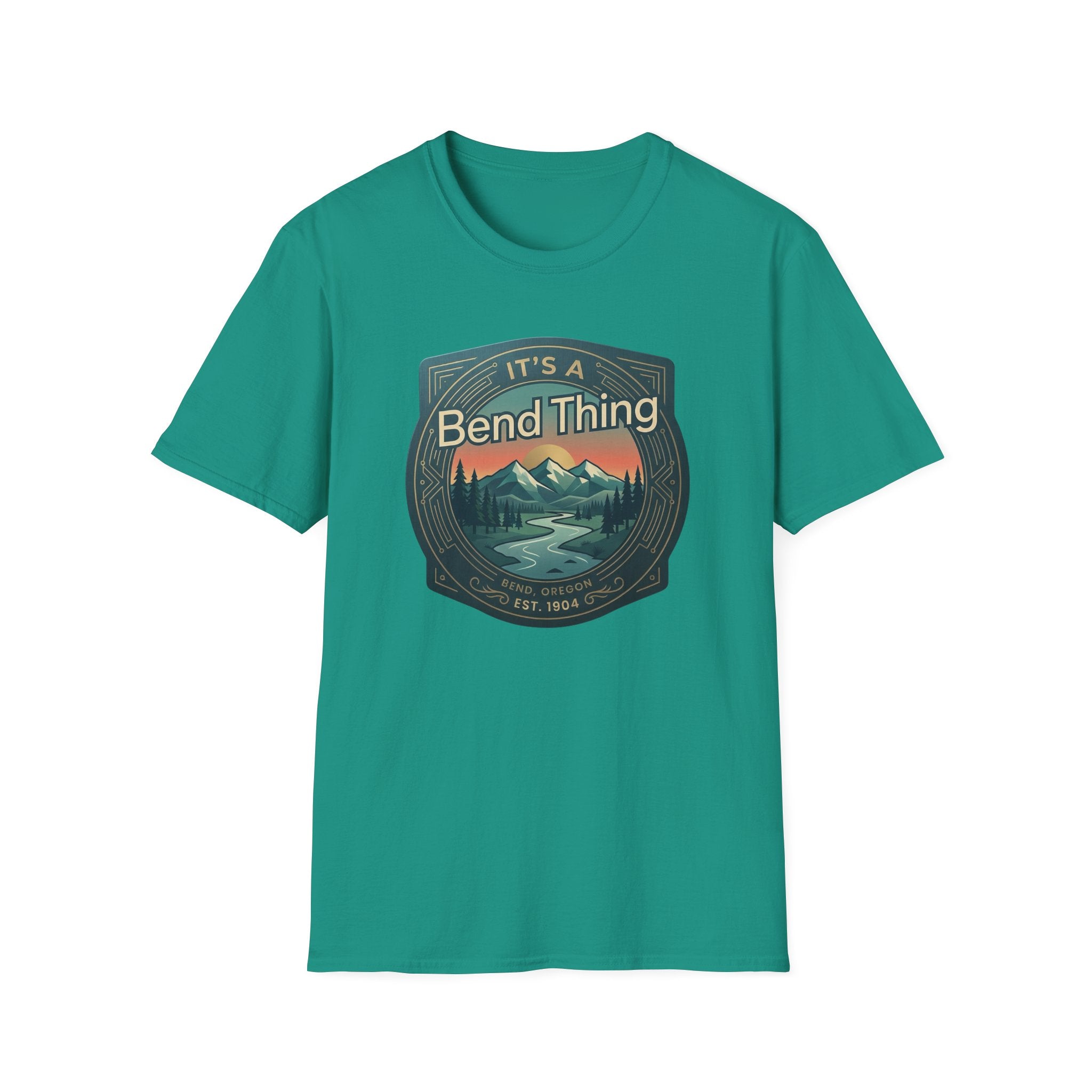 Bend Mountain Sunset Tee