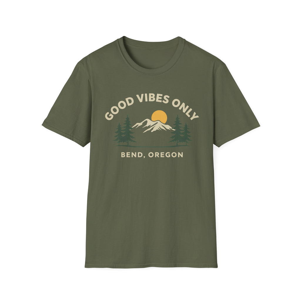 Good Vibes Only Bend Oregon T-Shirt