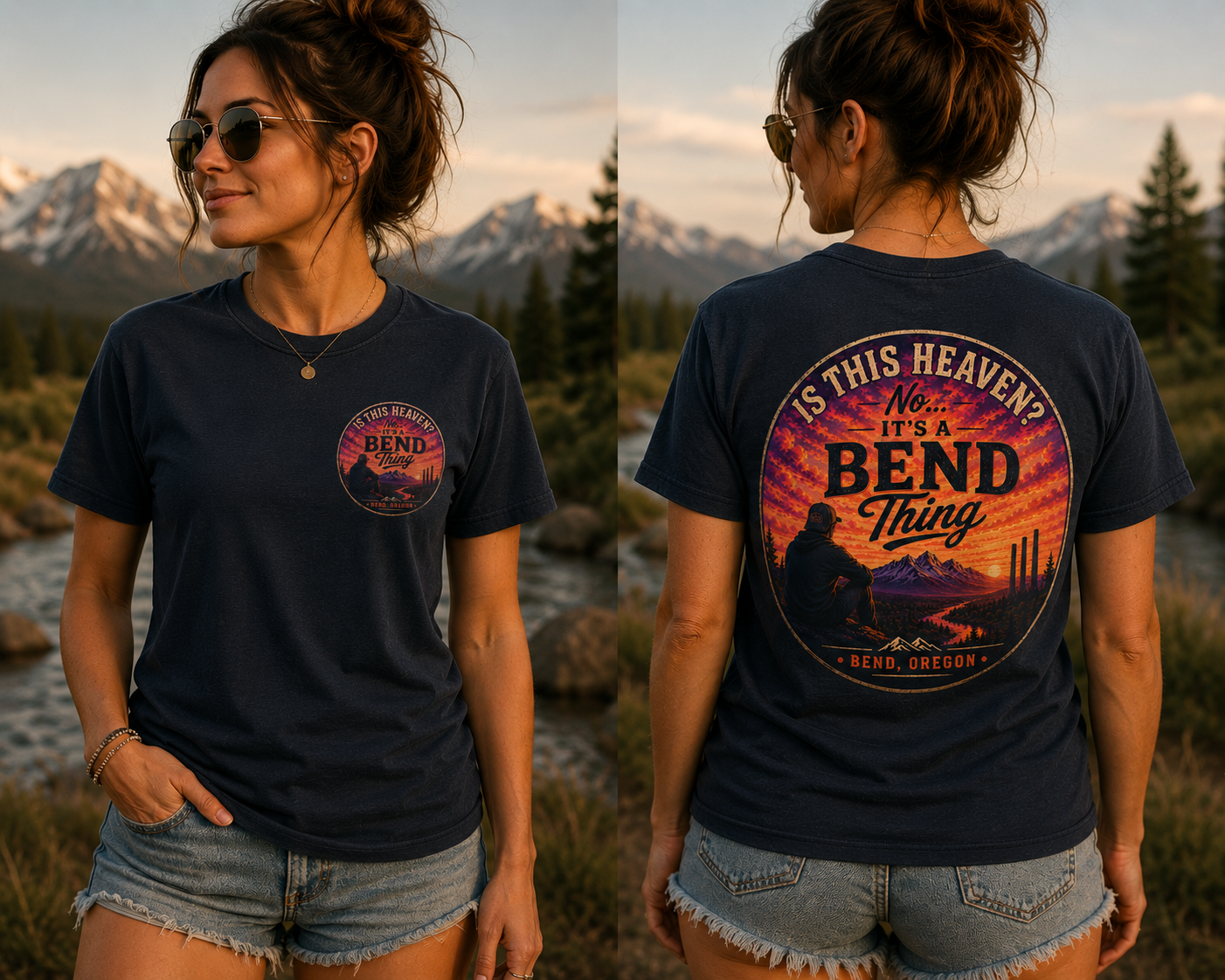 Is This Heaven? No… It's A Bend Thing T-Shirt