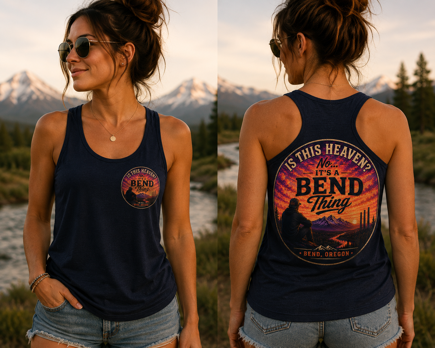 Is This Heaven? No… It's A Bend Thing Tank Top