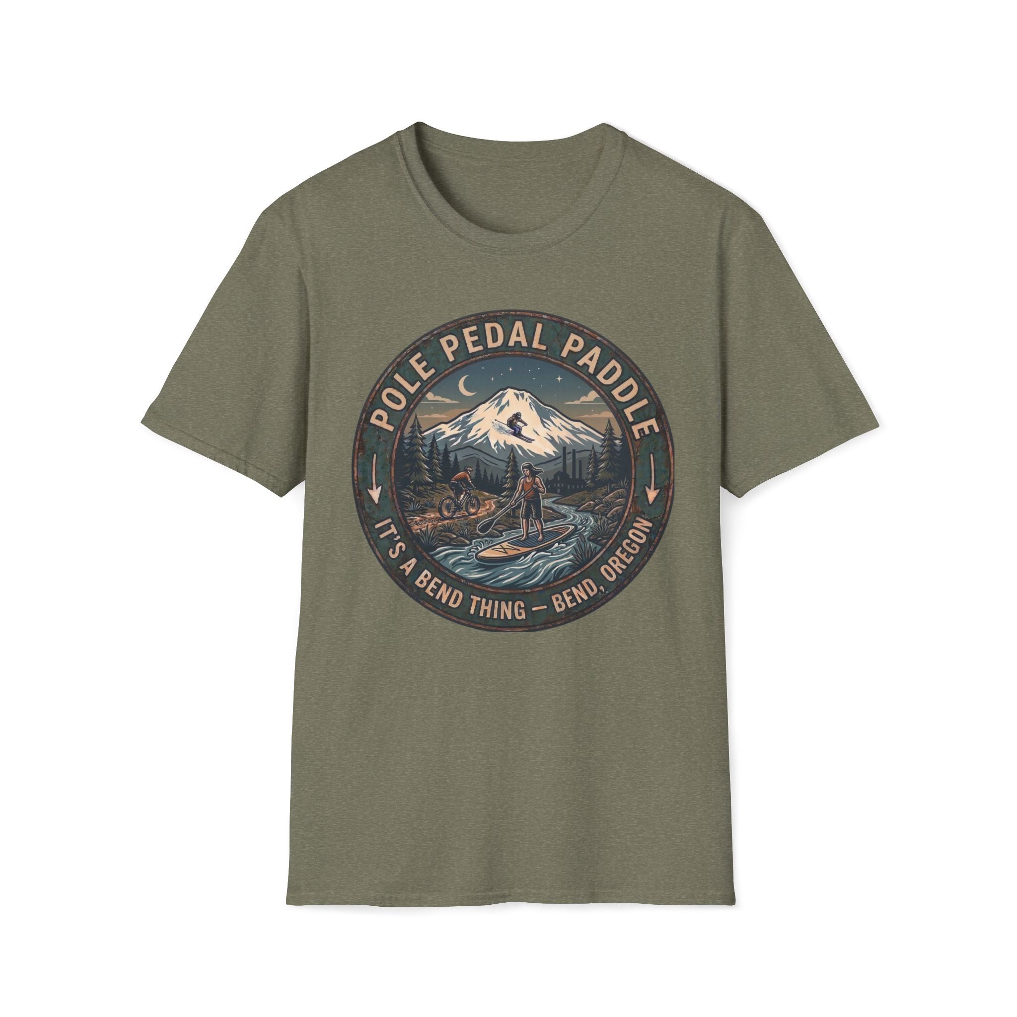Bend Mountain Sunset Tee