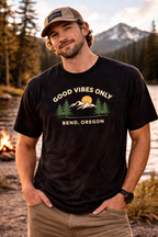 Good Vibes Only Bend Oregon T-Shirt
