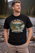 Bend Mountain Sunset Tee
