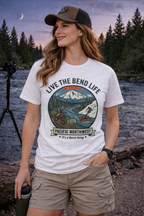 Bend Mountain Sunset Tee