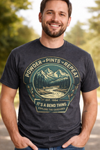 Powder • Pints • Repeat Tee