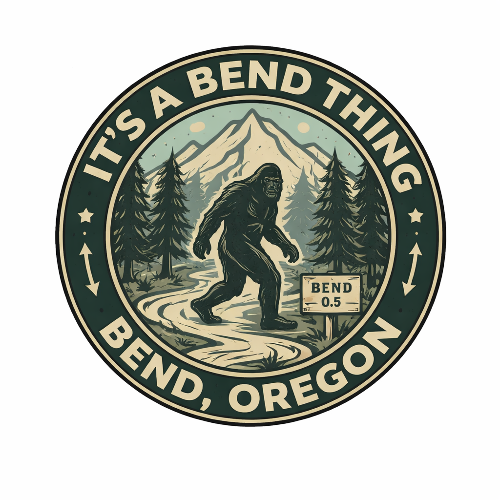 Bend Mountain Sunset Tee