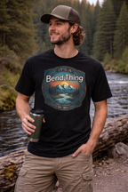 Bend Mountain Sunset Tee
