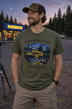 Bend Mountain Sunset Tee